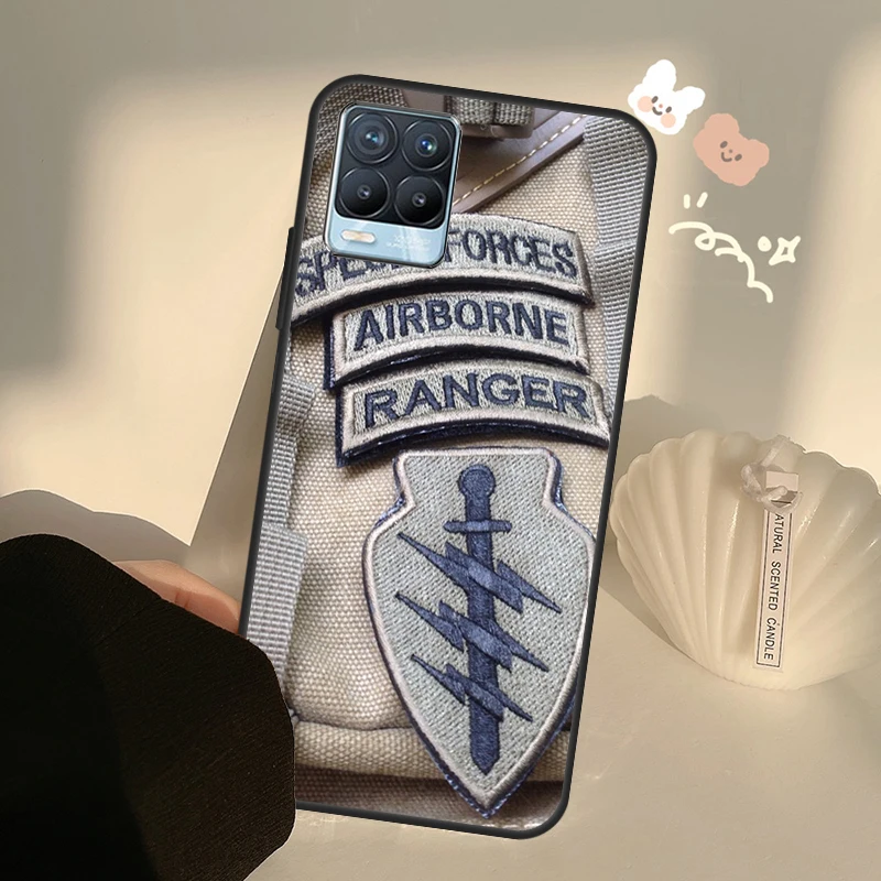 Special Forces Airborne For OnePlus 10 Pro 9 Pro 8T Nord2 9R Case For Realme GT 2 Pro 7 8 GT Neo2 9i 8i C21 Coque