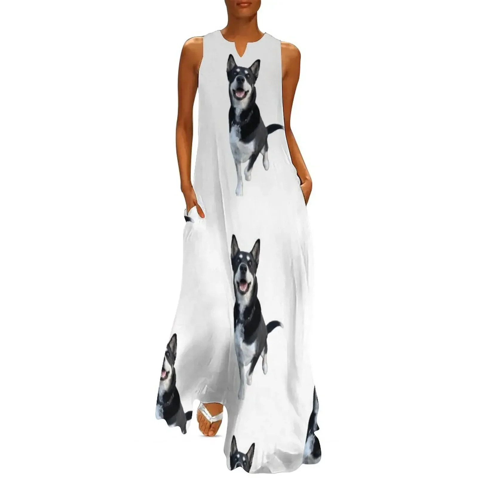 

Nero Long Dress women's fashion dresses cocktail dresses Beachwear Long veiled dresses Dress