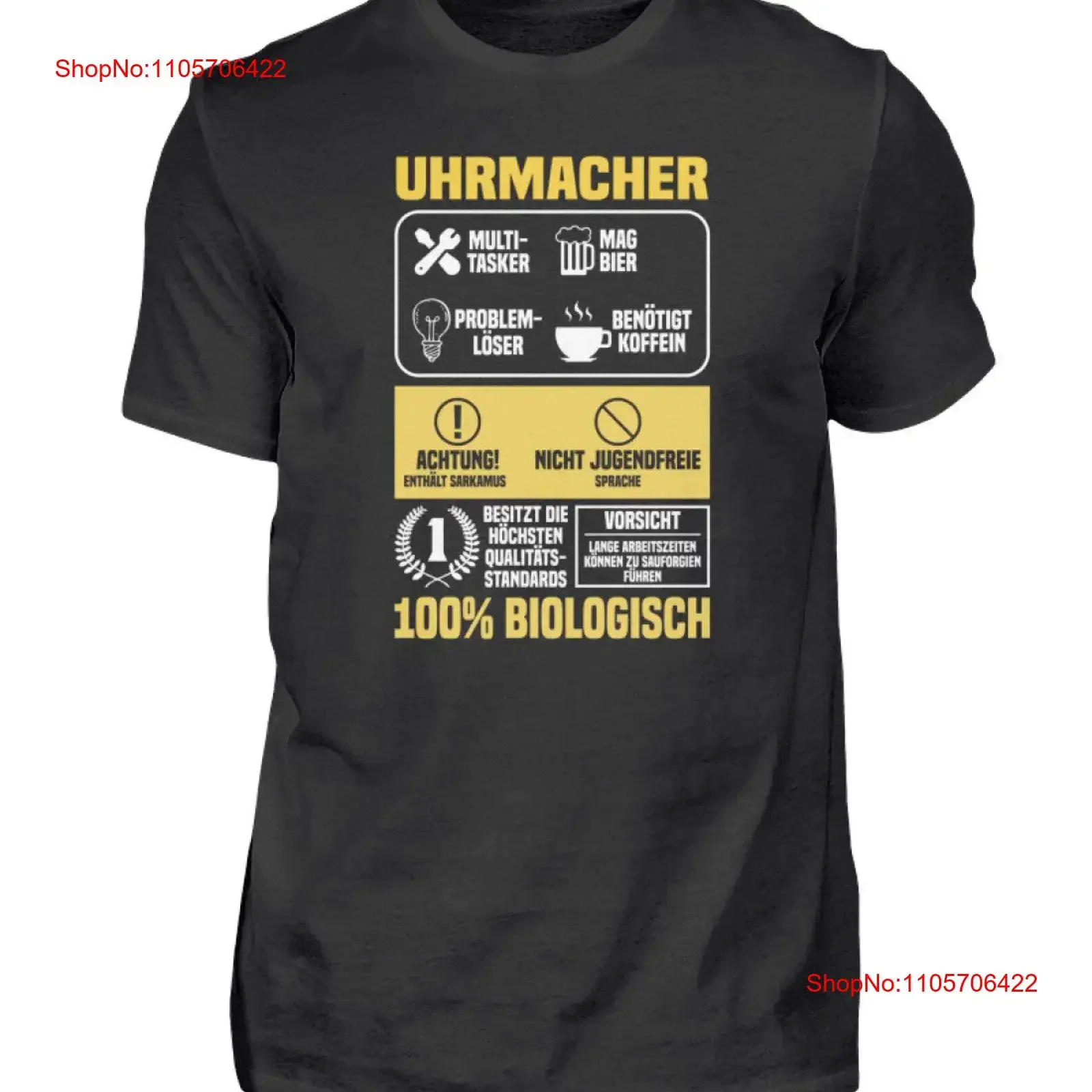Watchmaker Funny Watchmaking Movement Men's T Shirt vintage Washed Soft Stylish homme Breathable streetwear Versatile Slightly