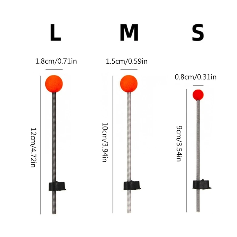 Наконечники для зимней рыбалки, мини-удочка, насадка, удочки, весенний поплавок, легкий рыболовный весенний поплавок, рыболовное