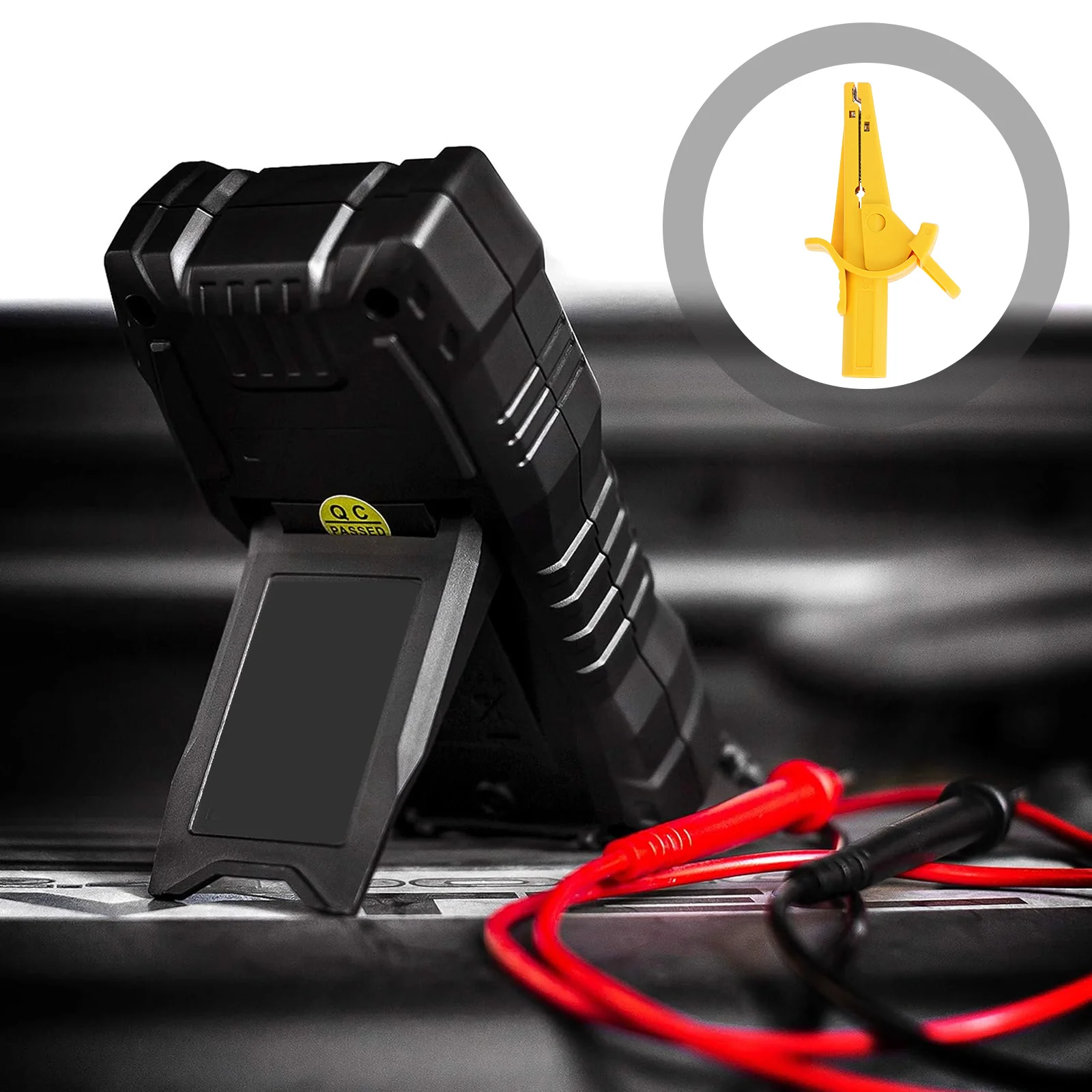 

Alligator Clamp Insulated Safety Clip High Current Capability User Safety Fully Enclosed Design Excellent Conductivity