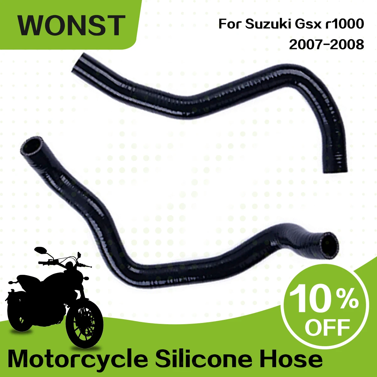 

For 2007 2008 Suzuki Gsx r1000 Gsxr 1000 Motorcycle Silicone Tube Radiator Coolant Pipe Hoses Kit