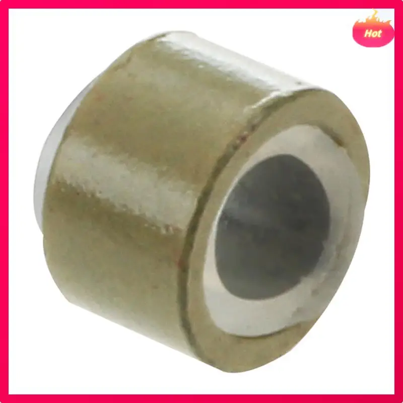 AD-400 قطعة 5 مللي متر لون أشقر سيليكون مبطن حلقات صغيرة وصلات خرز وصلات لينكيز لوصلات الشعر