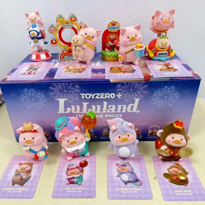 

Консервы Лулленд Лулу Свинья Красочная Райская серия Слепая коробка Kawaii Кукла Настольный декор Таинственная коробка Коллекционная фигурка Игрушка для девочек Подарок