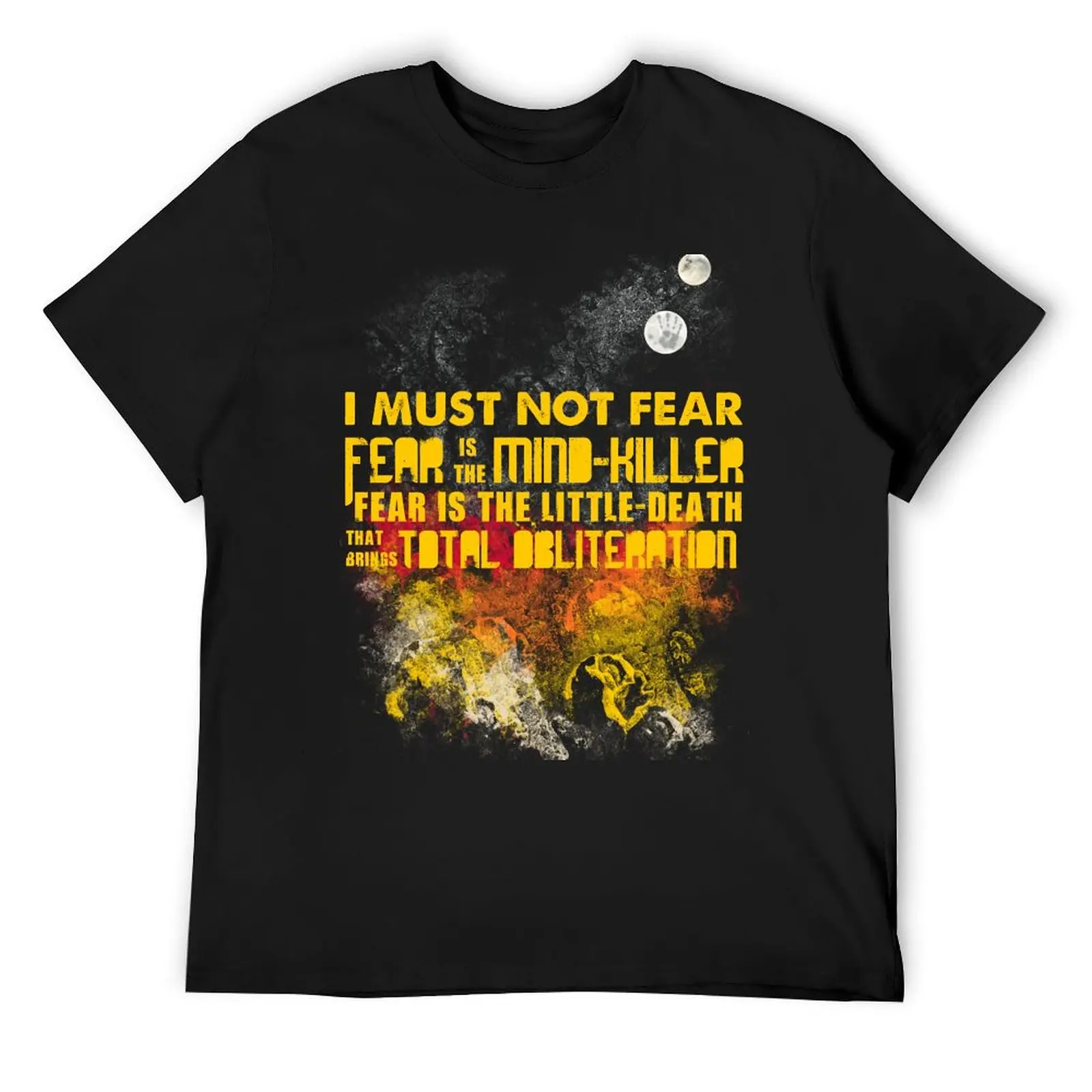 

Litany Against Fear T-Shirt designer shirts man clothes boys animal print Luxury man mens t shirts