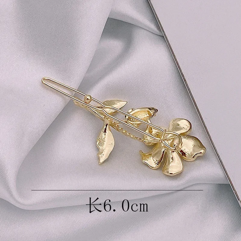 

Flower hair clips, retro bangs clips, gentle and elegant, side clips, versatile and popular hair accessories