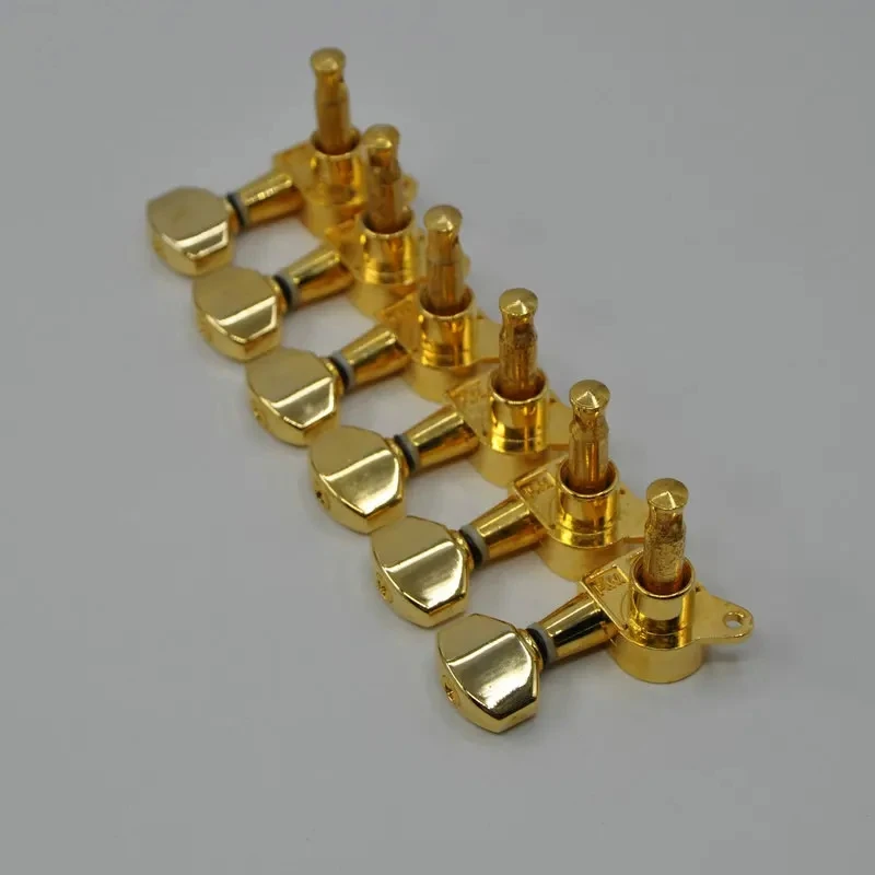 6 String Electric Guitar Machine Heads Golden Color Special Sales PW Produced Right Hand Acoustic Guitar Tuner Pegs