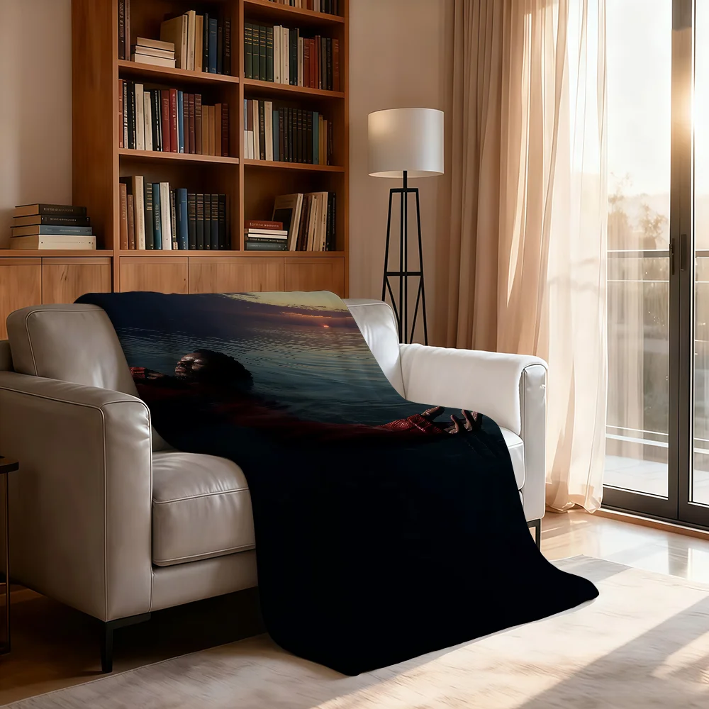 Singer N-Nonso A-AmadiS TO CRY A FLOOD Blanket For Soft Throw Blanket for Picnic Bed Sofa Home Bedroom Cozy Warm Comfortable