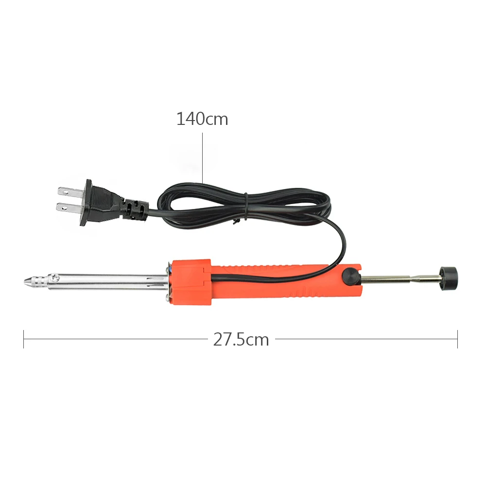 Succionador de soldadura de hierro para desoldar eléctrico, bomba de estaño de 110/220V 36W con boquillas para desoldar, herramienta de reparación de soldadura con desoldador de orificio pasante