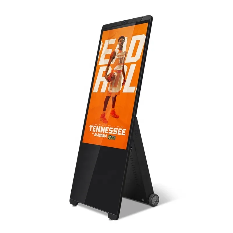 

Portable Battery Digital Poster Lcd Android Smart Indoor Advertising Player Screen Display Board Digital Signage and Displays