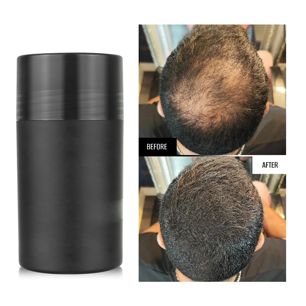12g-Hair Fibers Set Regrowth Powders Hair Building Fiber Natural Keratin Styling Powder Optimizer Dense Hair Growth