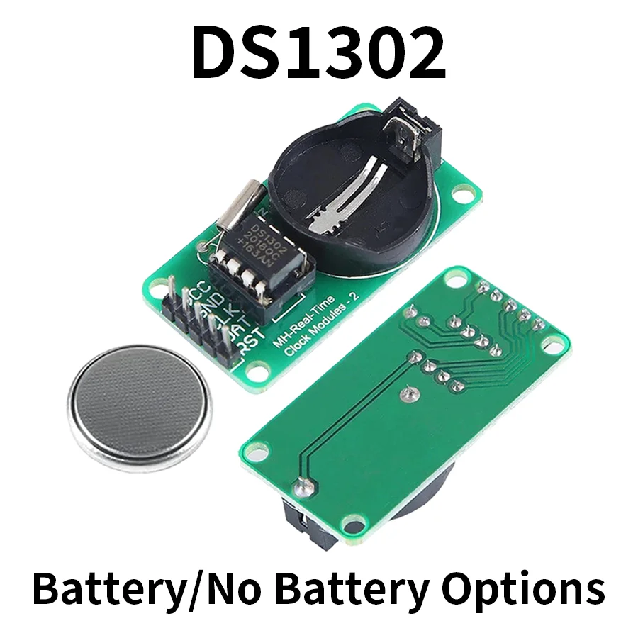 1/5PCS DS1302 RTC Real Time Clock Module, With Battery/Without Battery for Arduino UNO MEGA AVR ARM PIC DIY Development Board