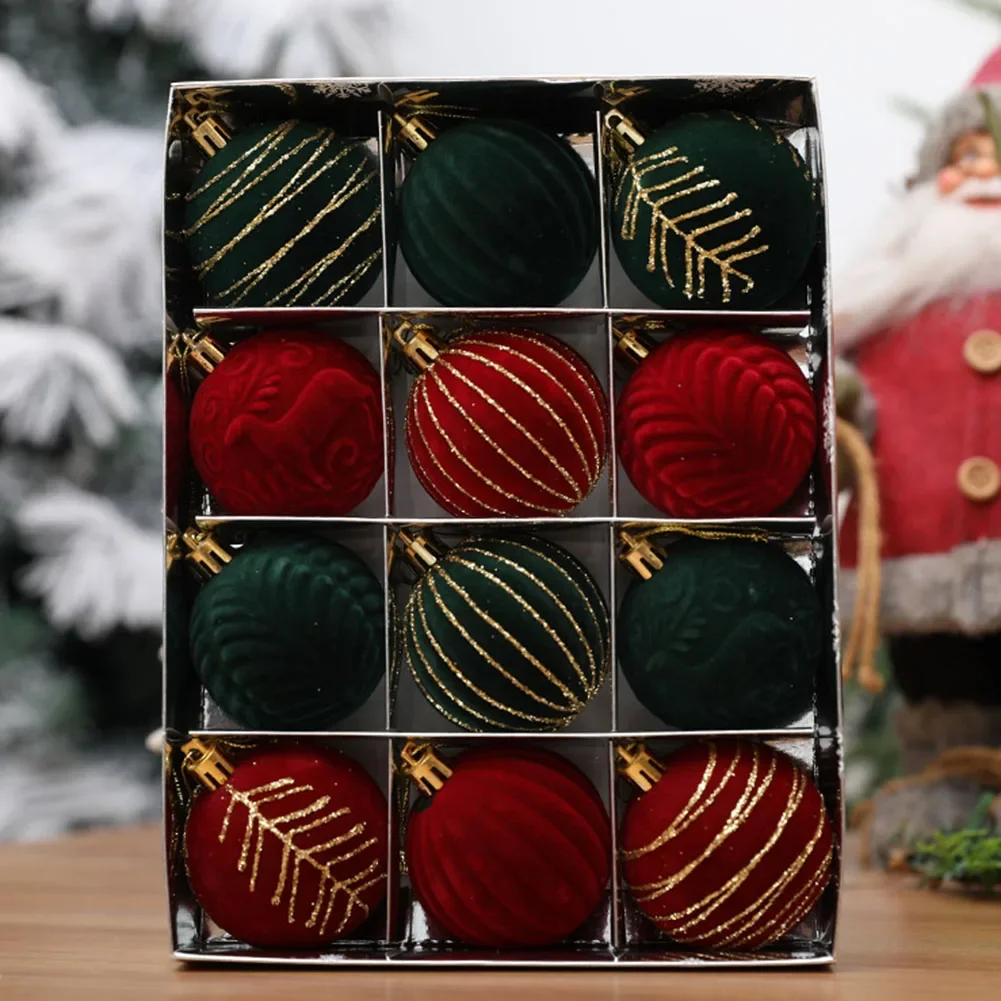 12 шт., 6 см, подвесные Рождественские шары