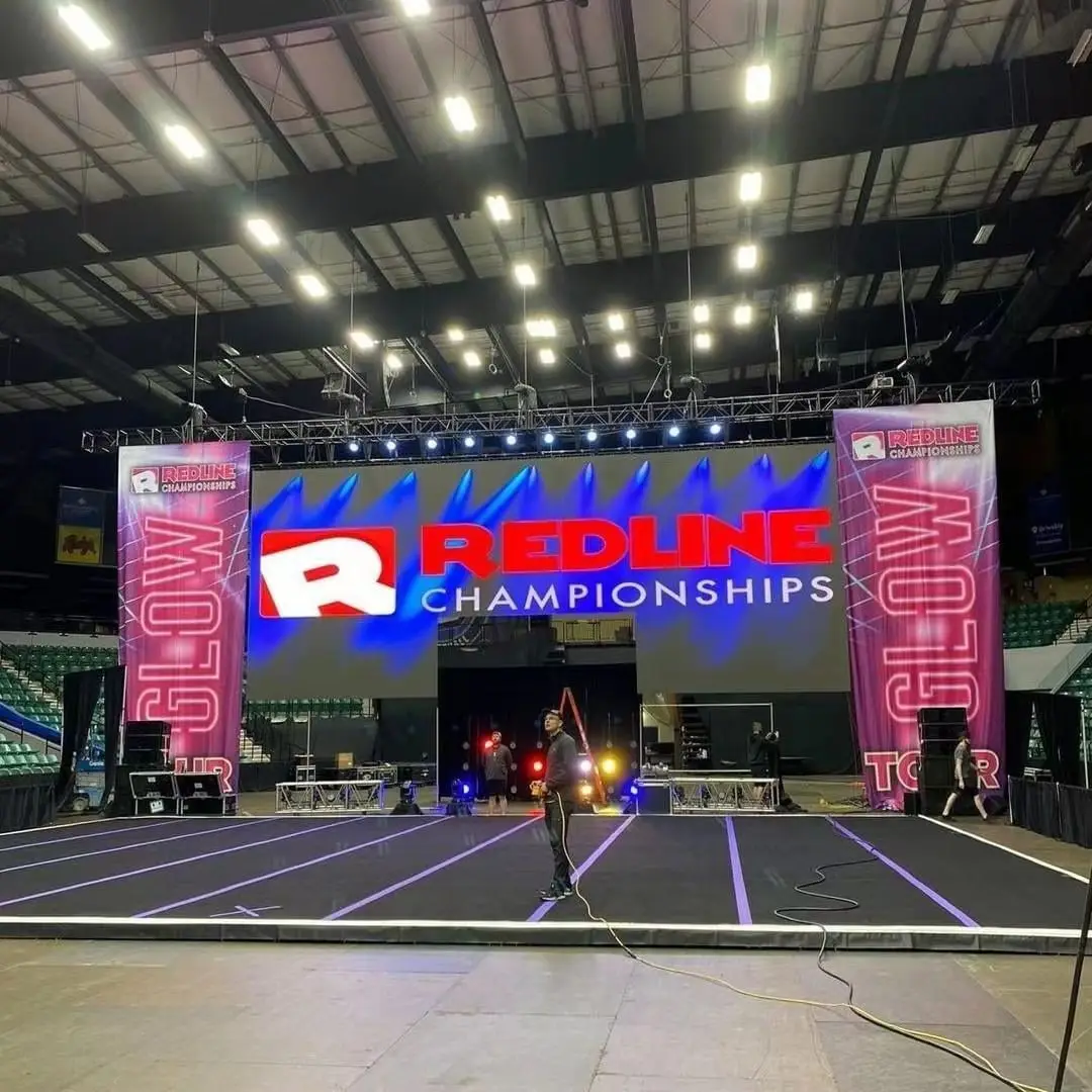 P3.91 Indoor Outdoor LED Rental Screen Full Color HD Easy Setup for Events