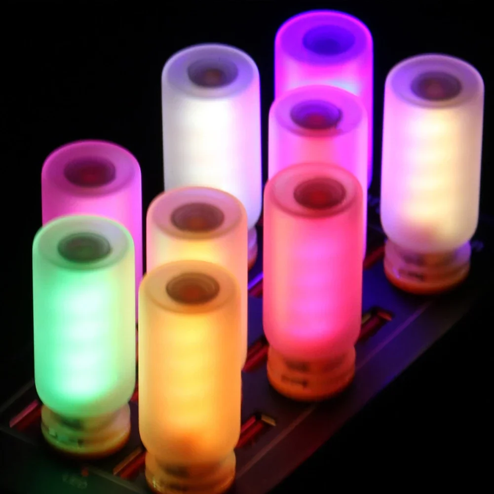 Car USB Touch Control Atmosphere Light Frosted Glass Dimming Light Filament Edison Bulb Night Light Camping Decorative Lights image 4