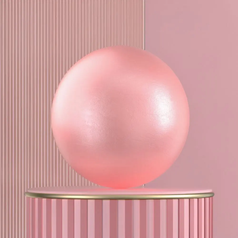 Small Pilates Yoga Ball 25cm For Core Fitness Training Anti Burst Stability Equipment Physical Therapy Stretching Tool