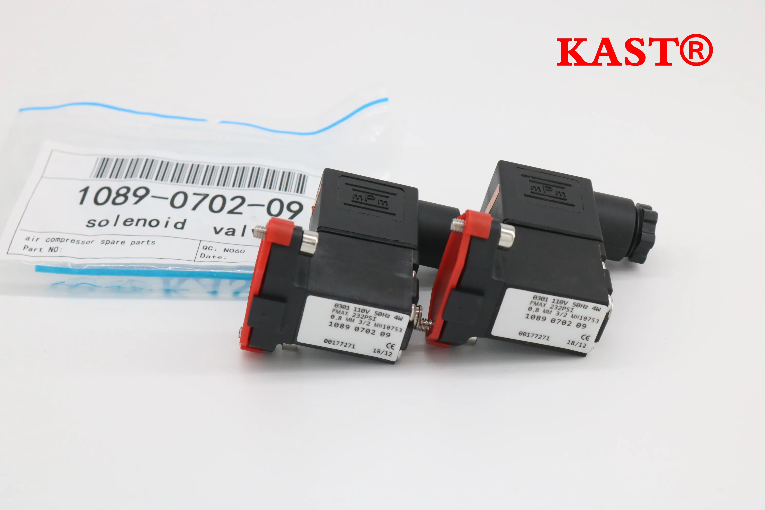 Air Compressor Parts 1089059026 Unloader Valve Blow off Valve Inch 110v with Solenoid Valve