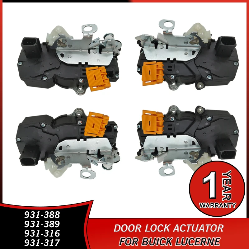 

Front Rear Left Right Door Lock Actuator for Buick Lucerne 2006 2007 2008 2009 2010 Accessories 931-388 931-389 931-316 931-317