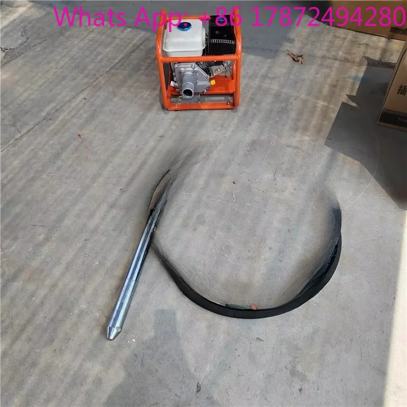 Concrete Slurry Construction Tool, 220V Plug-in Horizontal Cement Vibrator