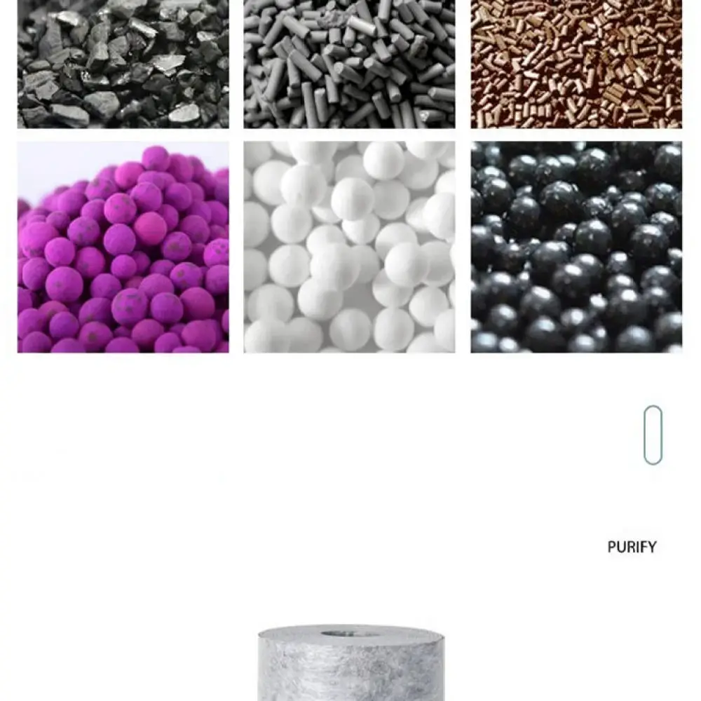 Hepa And Activated Carbon Composite Replacement Filter For Air Purifier Effective Dust And Odor Cleaning