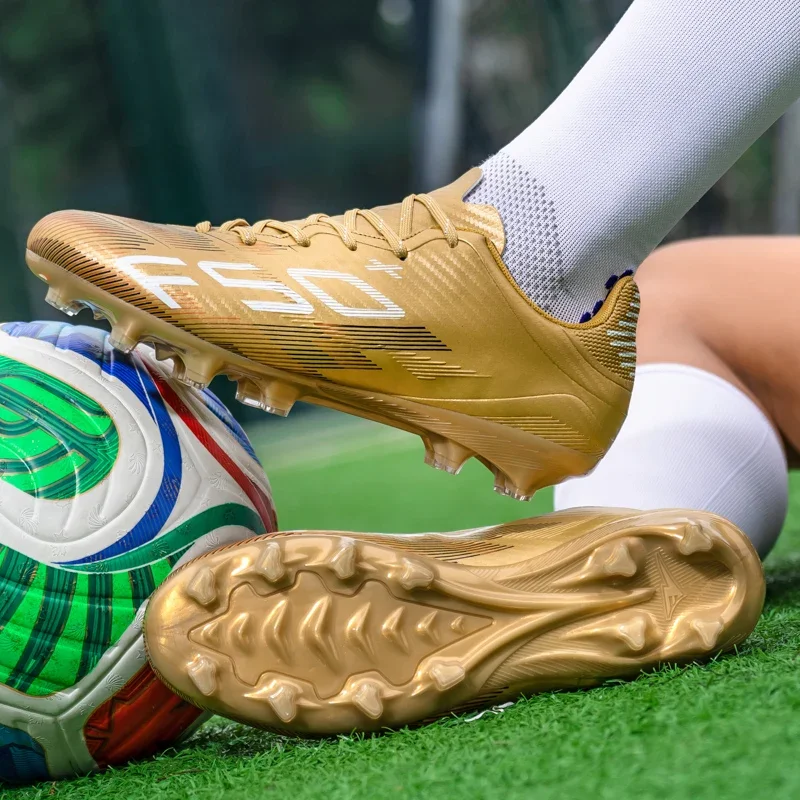 New Men Football Boots Training Shoes Grass Sport Outdoor Soccer Shoes Non-Slip Sneakers Professional Match Ultralight Unisex