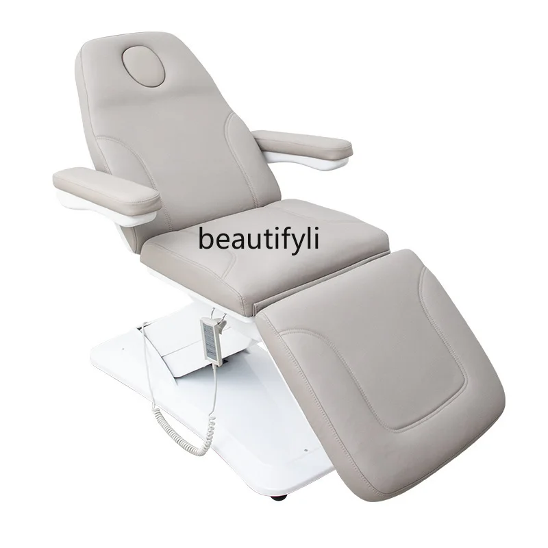 

Electric beauty, body massage lifting multi-functional folding, tattoo bed
