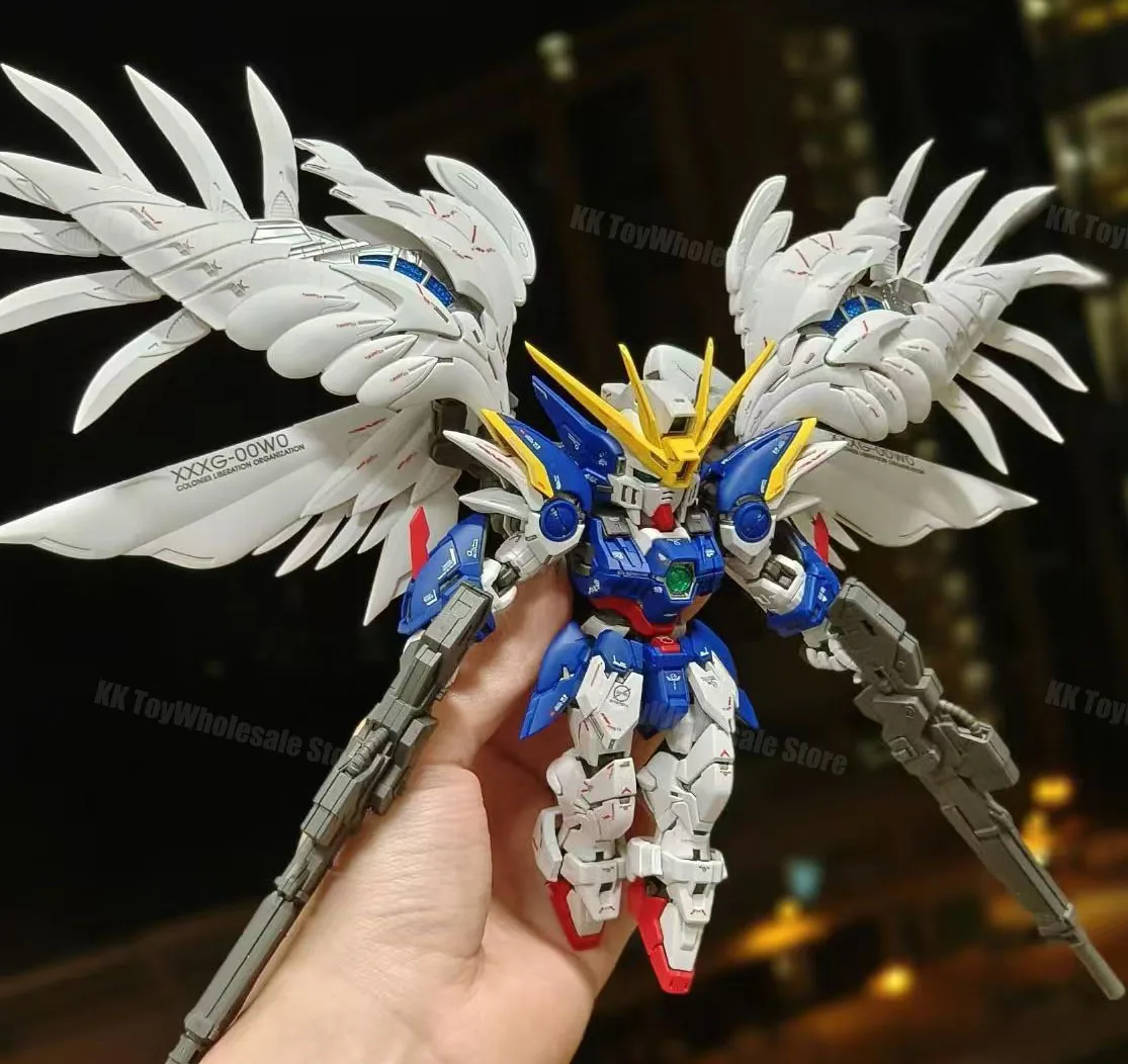 In Magazzino GL MGSD XXXG-00W0 Ala Zero Biancaneve Kit Modello di Montaggio Scheletro di Plastica Anime Action Figure Robot Modello di Plastica Giocattolo