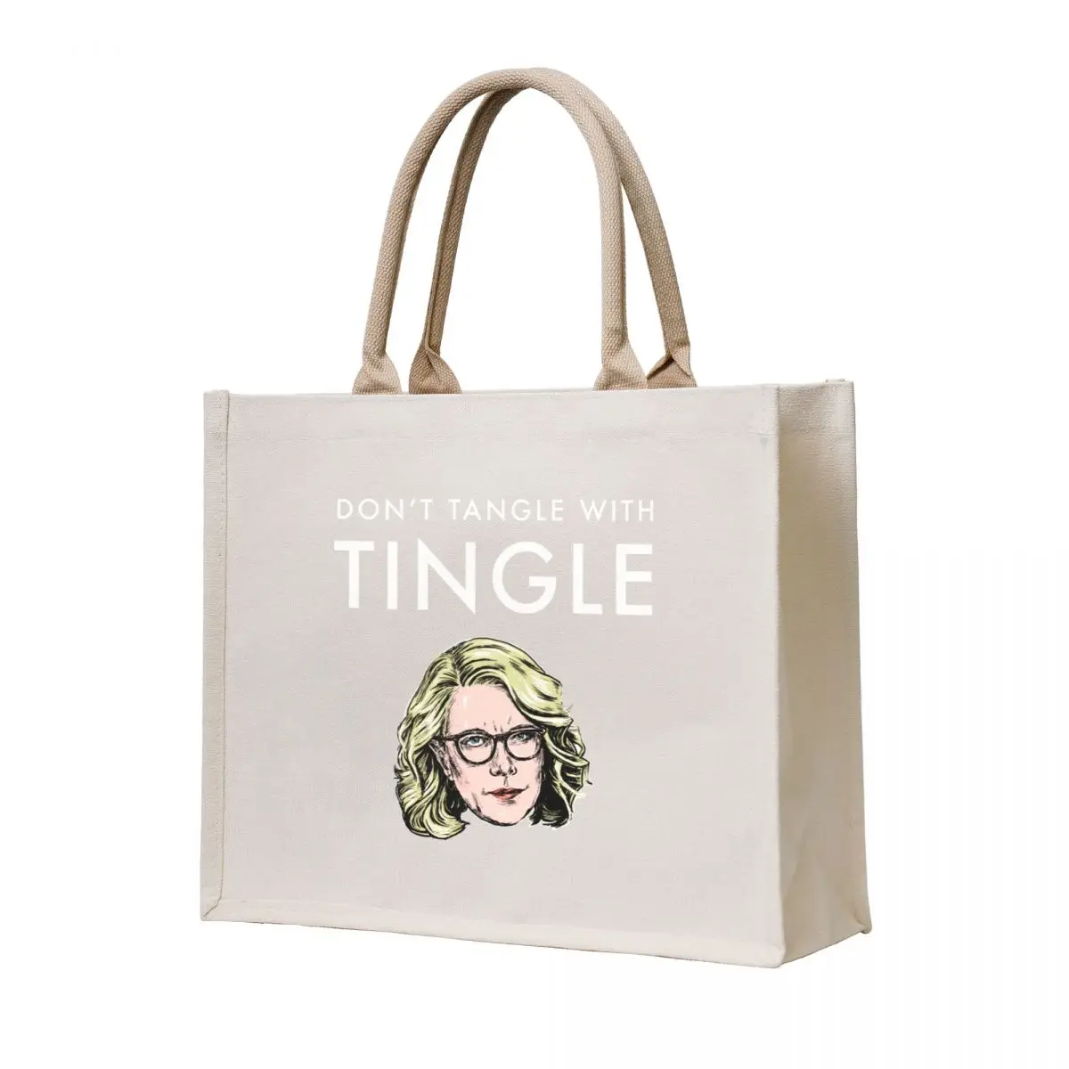 

Don't tangle with Tingle! Tote Bag cute pouch bag Shopper handbag supermarket folding bag shopping