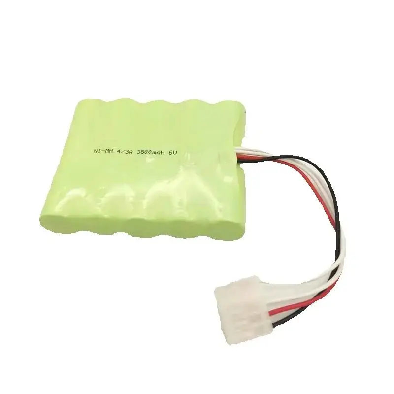 

BBX PBX DBX Stroboscope NI-MH 4/3A 3800mAh 6V Rechargeable Battery Pack