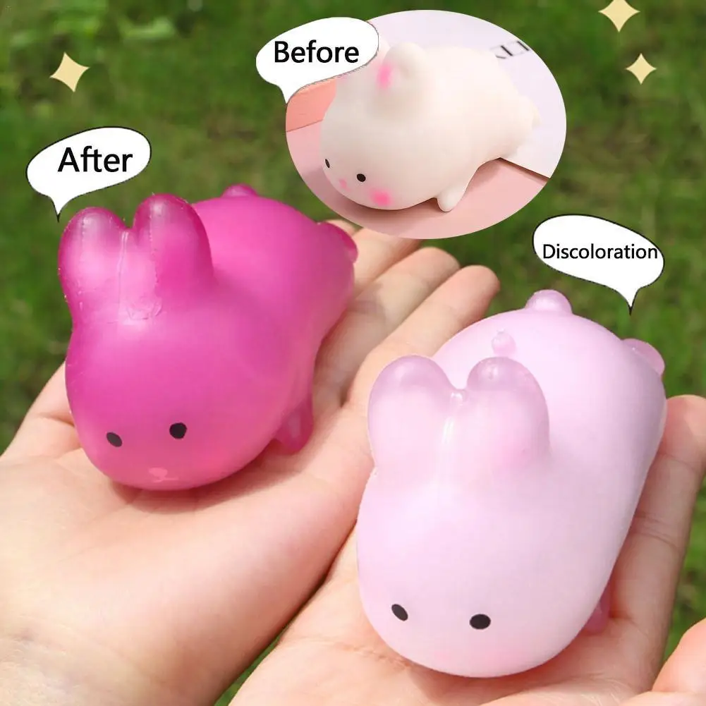 

Kawaii Animal Cute Rabbit Squishies Slow Rising Stress Random Turns Sunlight Fidget Color Toys Relief Squeeze By B2D8