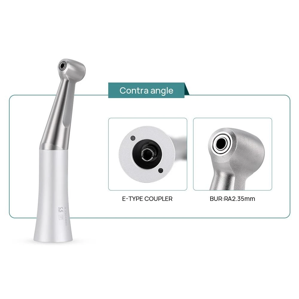 Dental High and Low Speed Handpiece Kit LED High Speed Handpiece E-generator Integrated 135°C Autoclavable