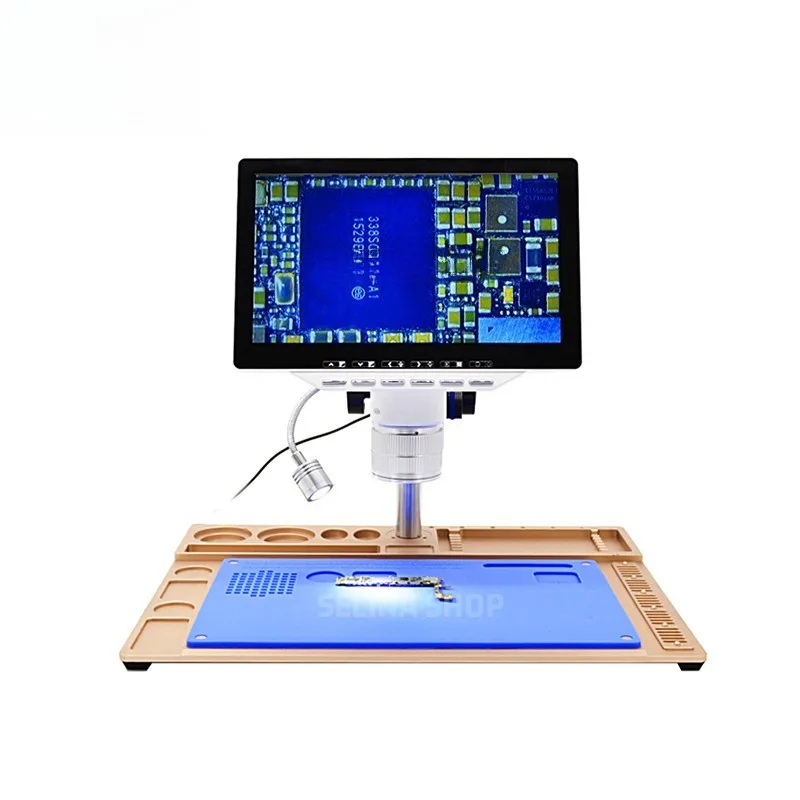 

Electron microscope high definition digital microscope with screen repair circuit board welding magnifying glass microscope