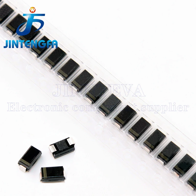 2000PCS SS14 SS24 SS34 SS16 SS26 SS36 SS110 SS210 SS310 SS54 SS56 SS510 1A 40V SMA DO-214AC SMD Schottky Dioden – Detail 2