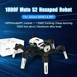 Raspberrypi Jetson nanoの深層学習ロボット、18db、aiインテリジェントビジョン認識、python教育キット