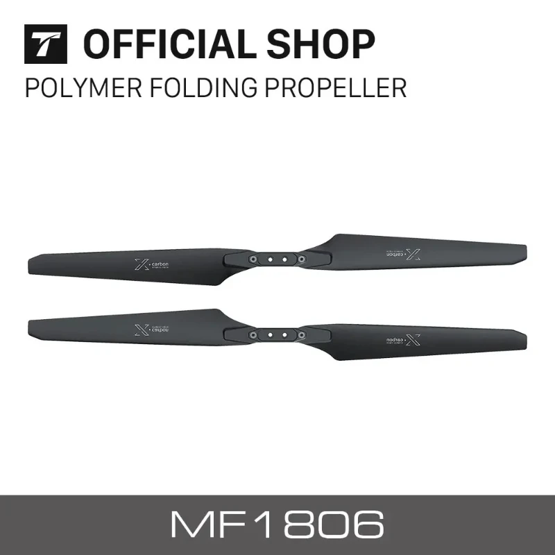 T-MOTOR MF1604 MF1806 MF2211 Polymer Folding Propeller Carbon Fiber for RC Multi-Rotor VTOL Multicoptor Durable Aircraft Propell