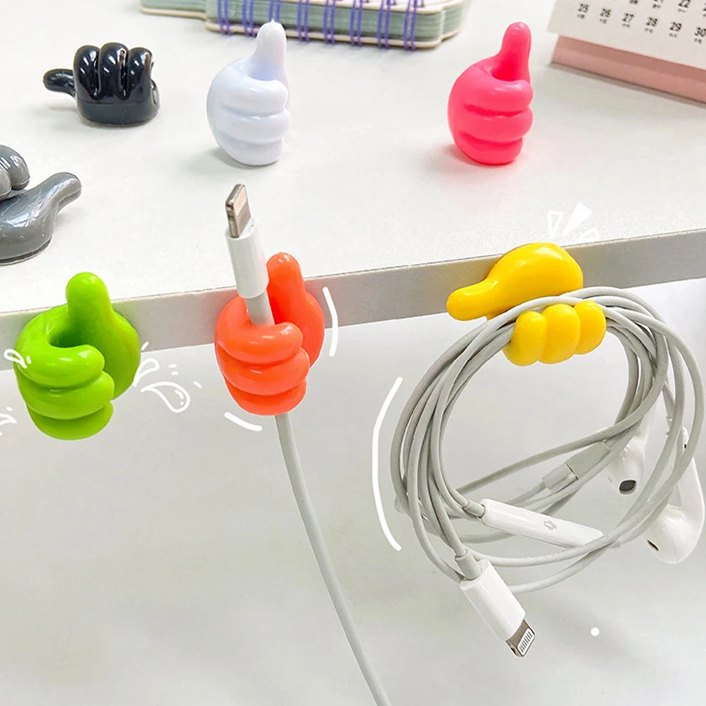 

Self Adhesive Thumb Hook Resin, Cord Holder, Cable Clip, Holding Cables, Keys Cords, Car, Home, Office, New, 10Pcs
