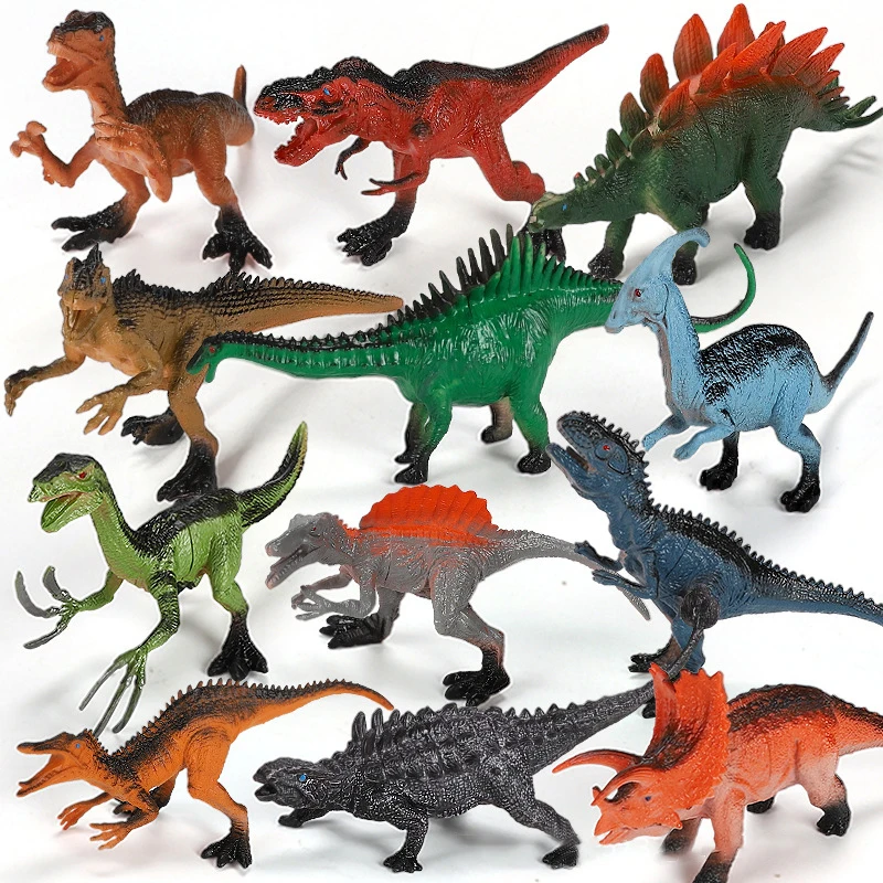 

Simulation Tyrannosaurus Indominus Rex Triceratops Brontosaurus Dinosaur Model Toys For Children Small Dinosaur Models Toys Gift