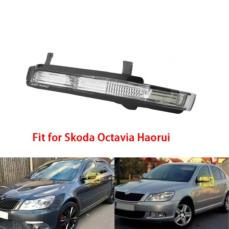 

Подходит для Skoda Mingrui Haorui 2008-2014, край зеркала заднего вида, поворотный светодиодный сигнальный фонарь для зеркала заднего вида 3T 0949101