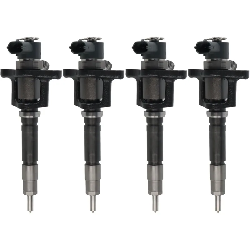 4PCS 0445120049 ME223750 ME223002 Common Rail Injector For Mitsubishi Fuso 4M50 4M50-7AT7 4.9L Canter FE FB FG Truck Bus 2009