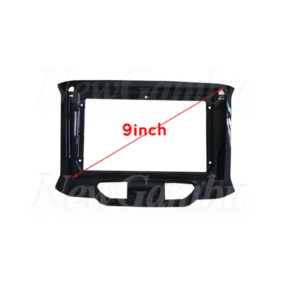 NewGambu 9 Inch Radio Fascia fit For LADA XRAY 2015-2019 Fascia Frame No Cable Trim Panel Audio Frame Cover