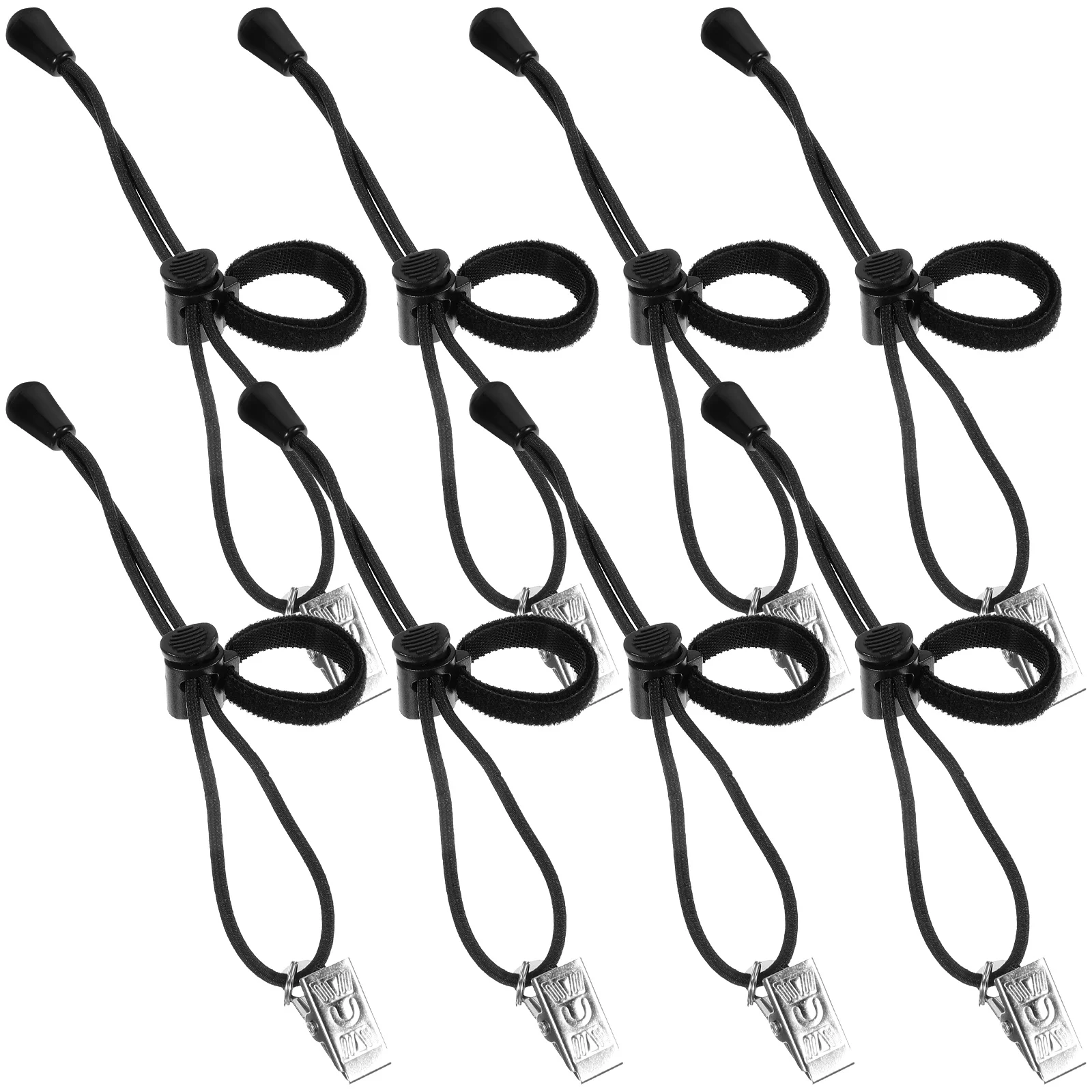 8 Pcs Pearlescent Background Cloth Clip Photo Stand Nylon Photography Backdrop Clamp