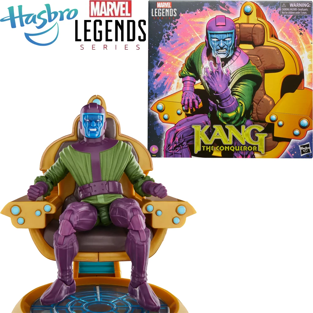 In Stock Original Hasbro Marvel Legends Series Kang The Conqueror Collectible Model Toys Action Figures Gifts for Fans Kids