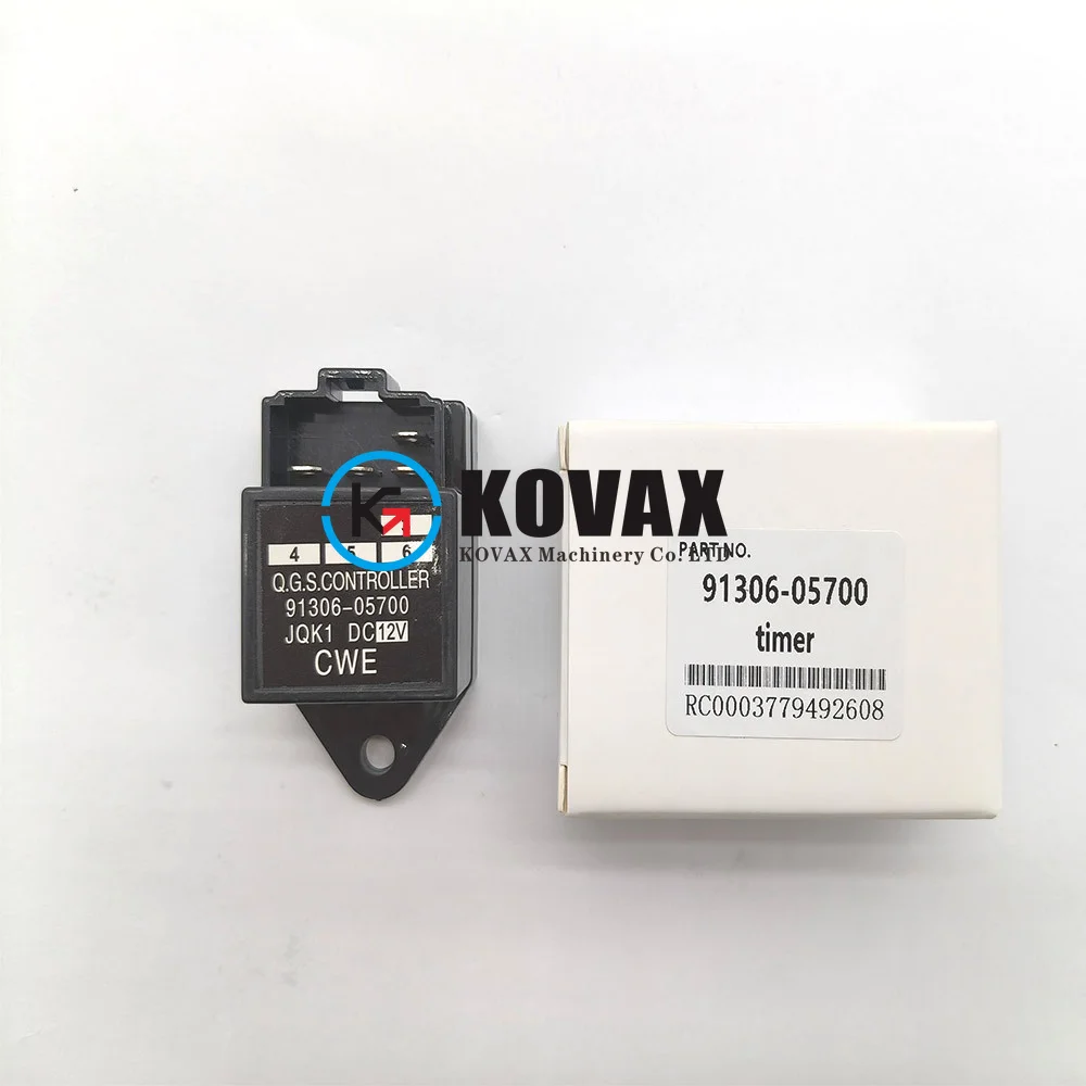91306-05700 Timer Relay for K3A K3B K3C K3D S85NR S4S S6S engines DC 12V Black Plastic 9130605700