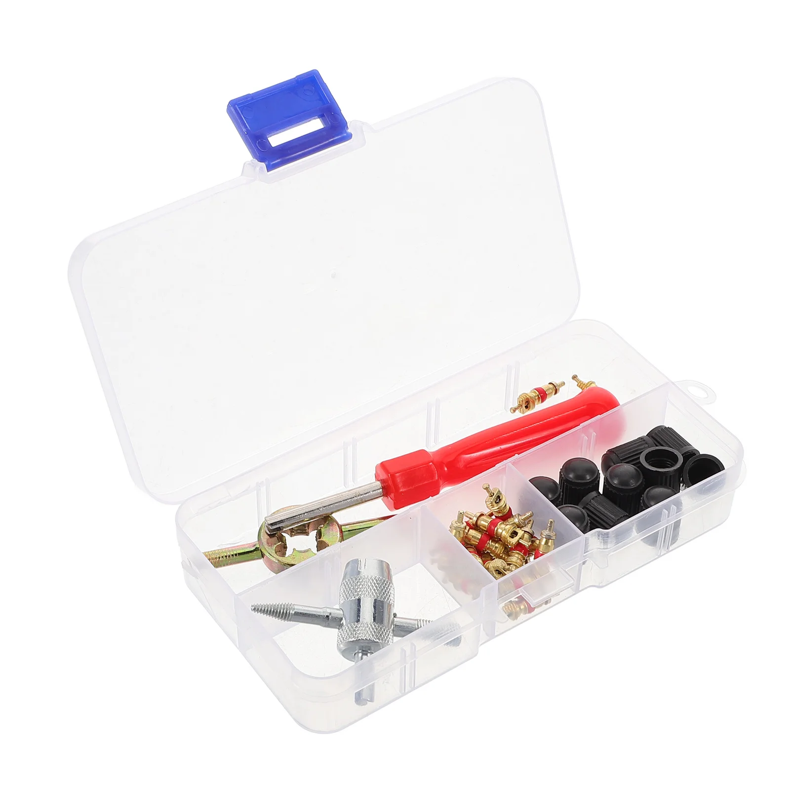 

1 Set Core Removal Tool Set With Copper Cores Compact Design For Car Motorcycle Stem Repair Kit Compatible With Tire Tools Valve