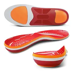 Palmilha de ortopedia para homens e mulheres, Arch Support Insert, alívio da fascite plantar, almofada de conforto pés chatos, calcanhar, dor no pé