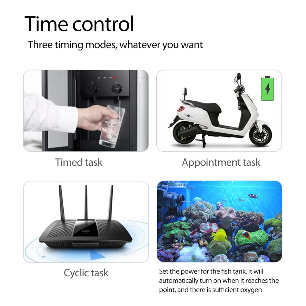 Smart Plug WiFi Socket EU 16A Power Monitor Timing Function Tuya SmartLife APP Control Works With Alexa Assistant Yandex