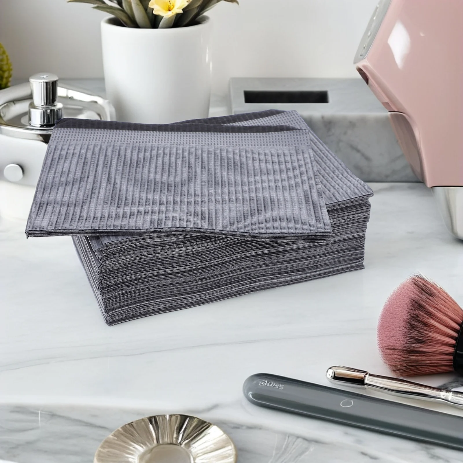 

125 шт., одноразовый коврик для маникюра, легкая подушка для красоты ногтей для рук, противоскользящий настольный коврик для дизайна ногтей для профессионального использования