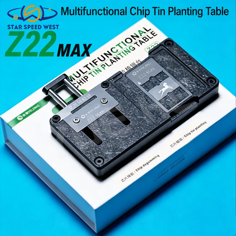 

MIJING Z22Max Multifunctional Chip Soldering Platform Chip Removal Tin Planting Workstation for iPhone Android CPU Repair Tools