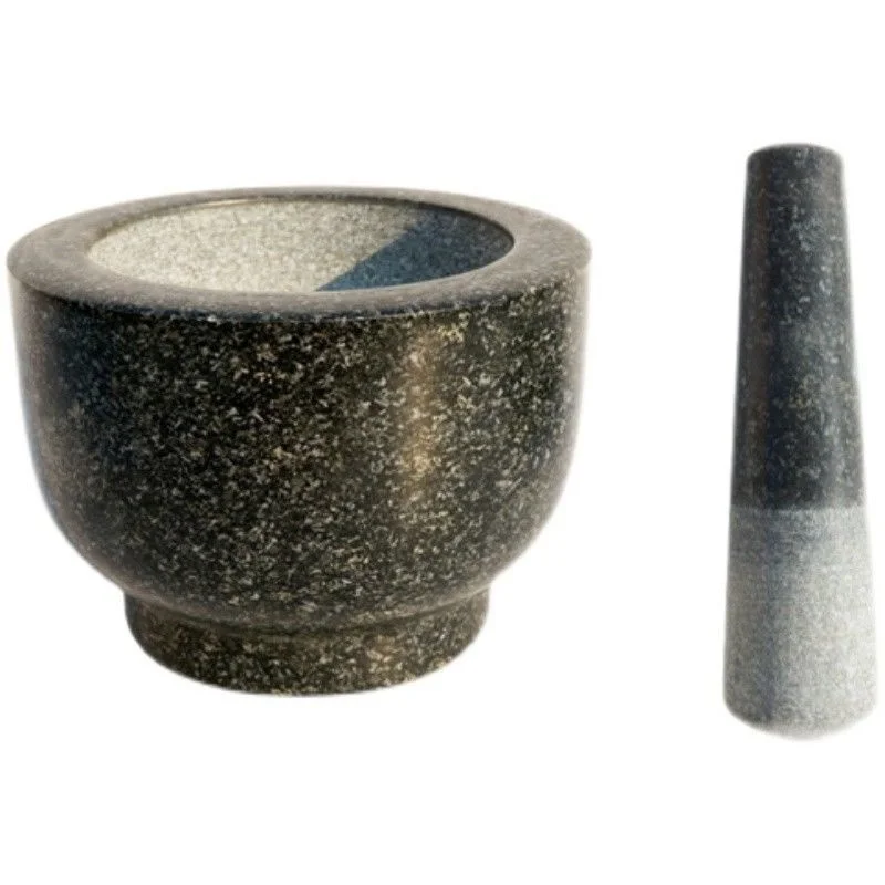 Intop Granite Mortar and Pestle Marble Mortar Grinding and Crushing Mills Solid Stone Grinder Spice Herb Grinder Pill Crusher