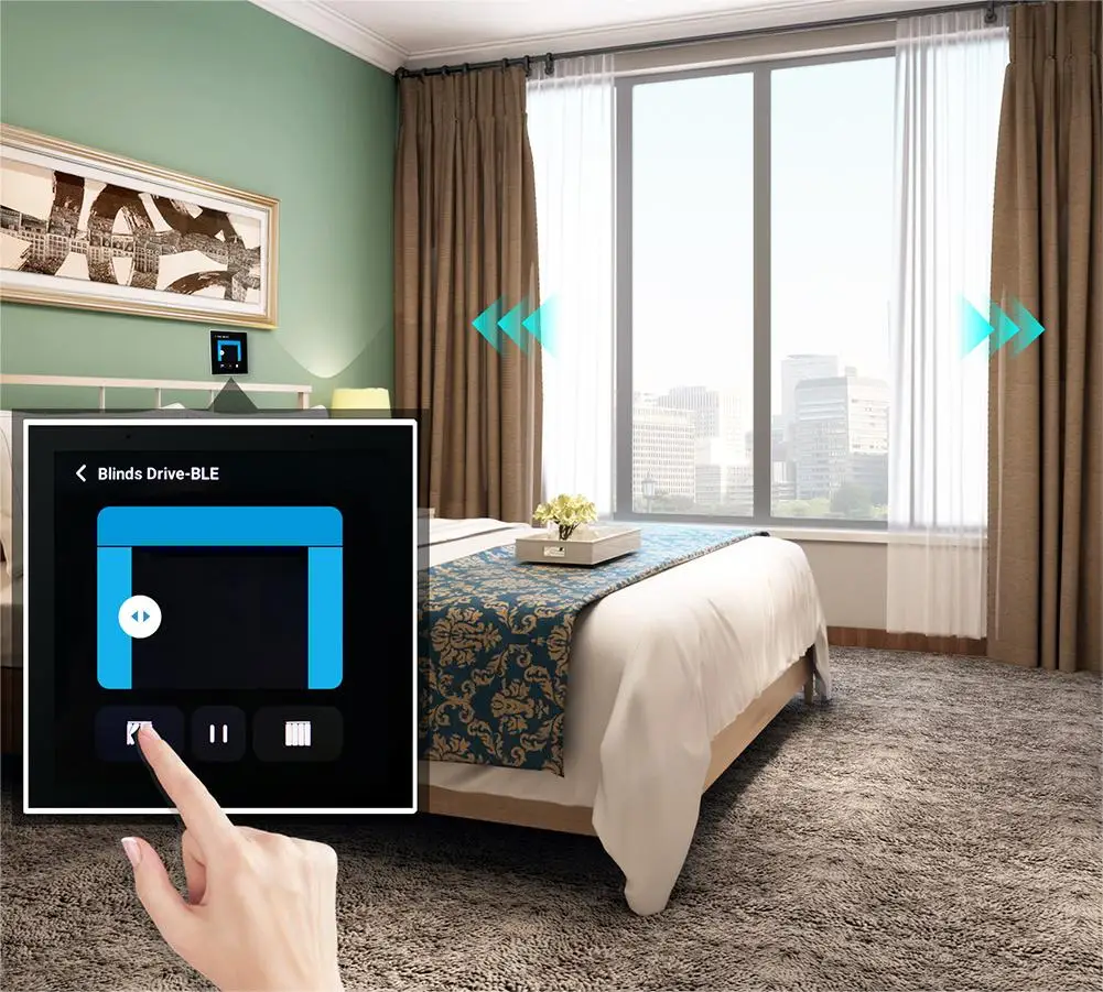 Tuya Wifi Zigbee Smart Touch Screen Multi-function Central Control Screen Smart Home Device